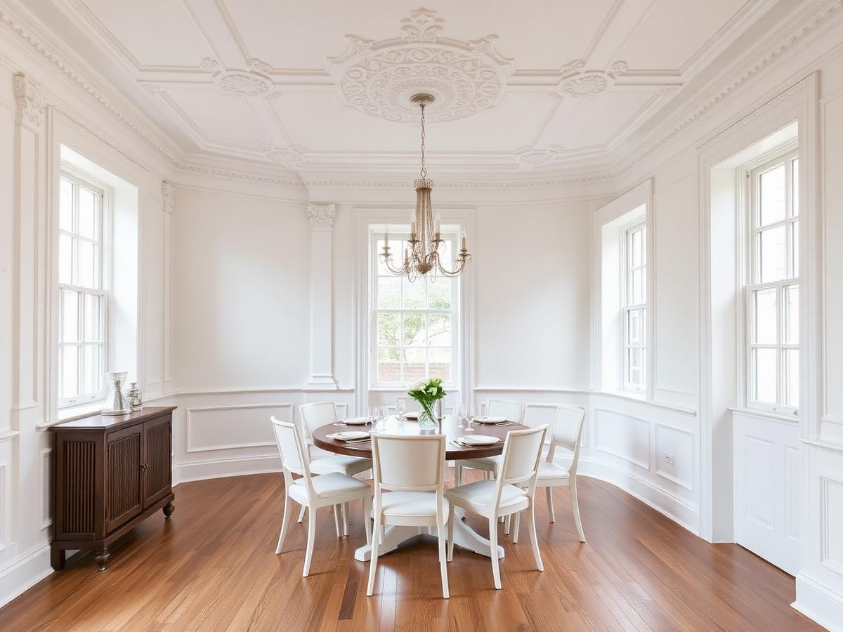 Dining room & cornicing — Murrayfield